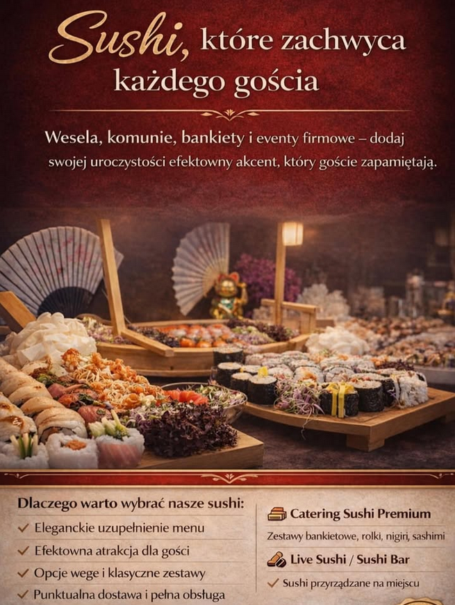 Sushi Catering Premium – Mała Japonia